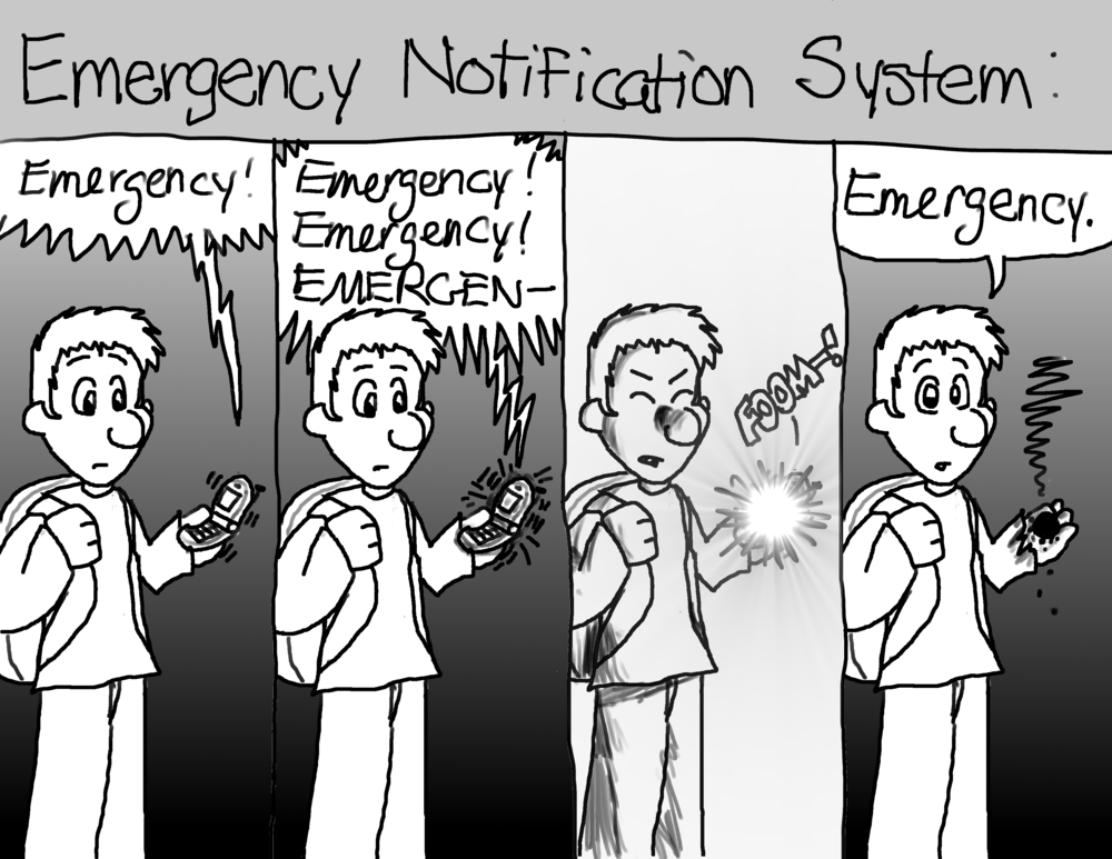 Emergency ~( Skip & Cal ~ cartoons and comics by John Pray )~